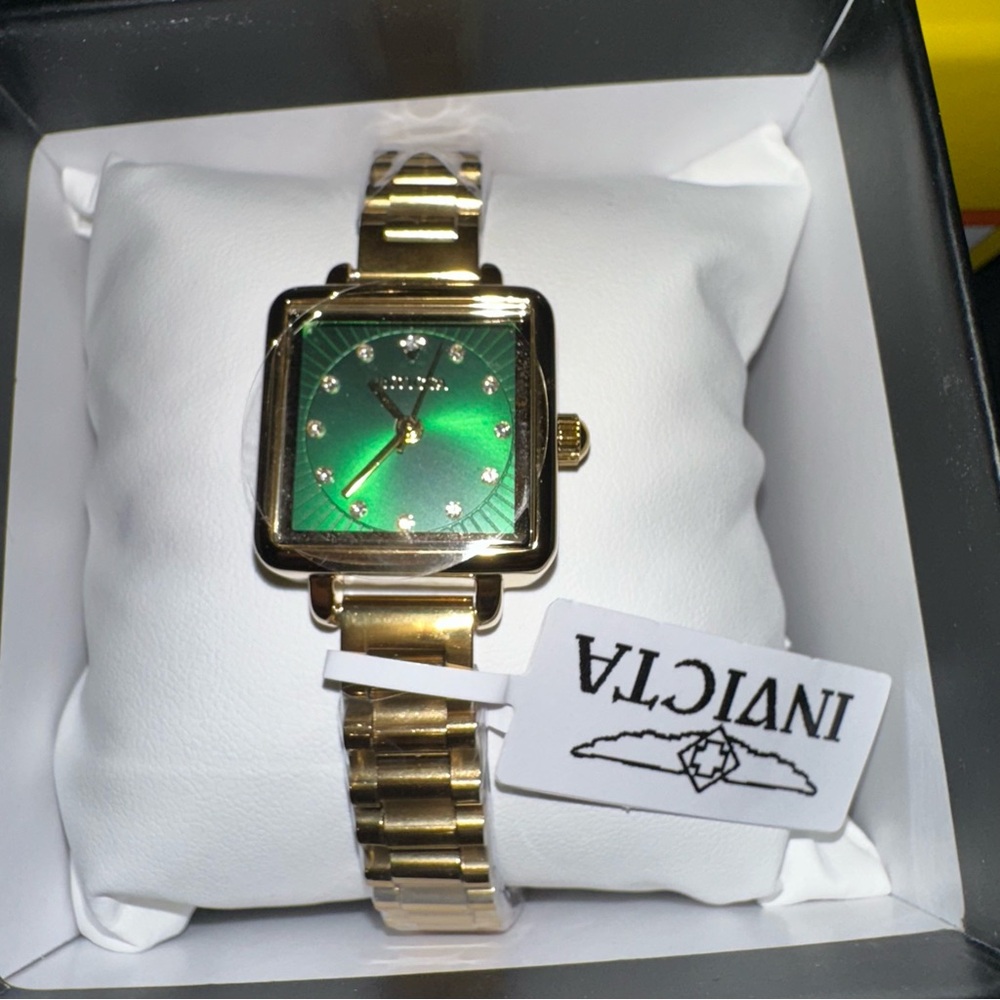 Invicta Wildflower Women's Watch - 22mm, Gold & Green (69429) - Picture 5 of 10